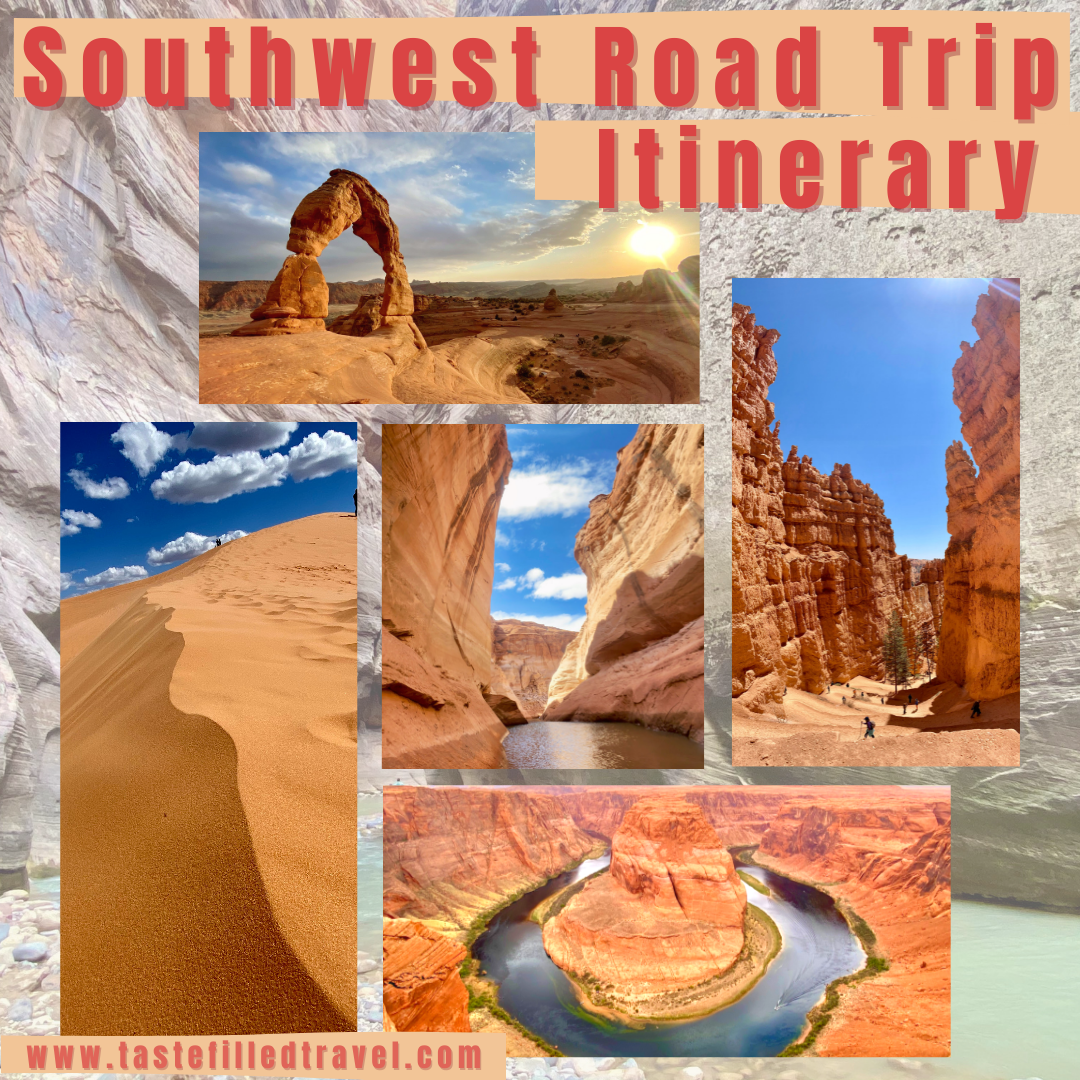 9-day Southwest, USA Road Trip Itinerary