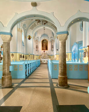 The Blue Church - Interior