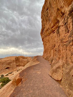 Path leading to Delicate Arch